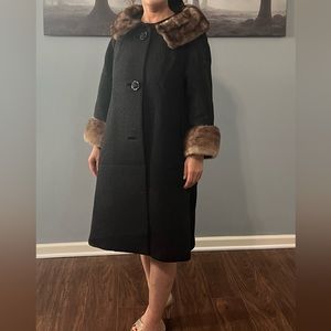 Stevenson’s Vintage Cashmere Swing Coat